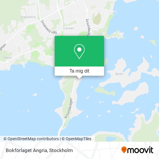 Bokförlaget Angria karta