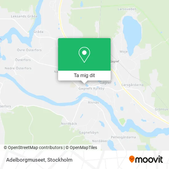 Adelborgmuseet karta