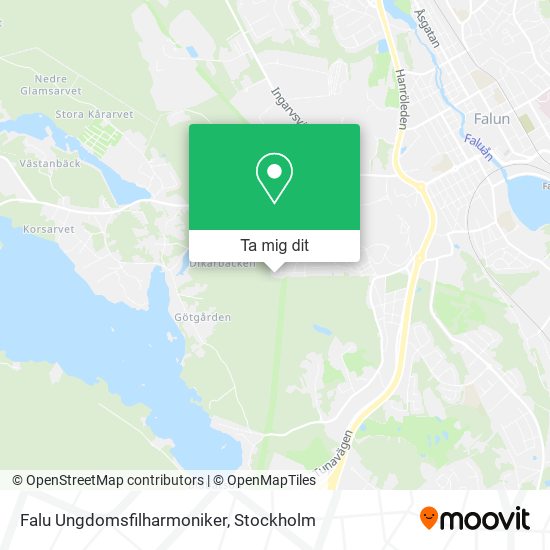 Falu Ungdomsfilharmoniker karta
