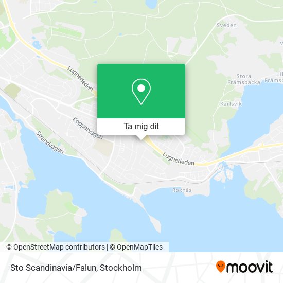 Sto Scandinavia/Falun karta