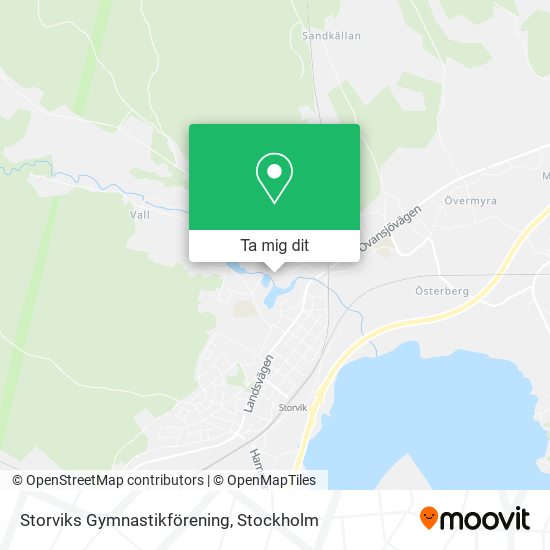 Storviks Gymnastikförening karta