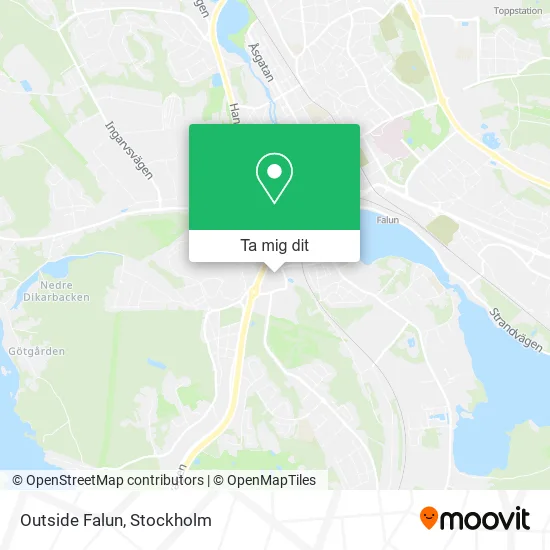Outside Falun karta