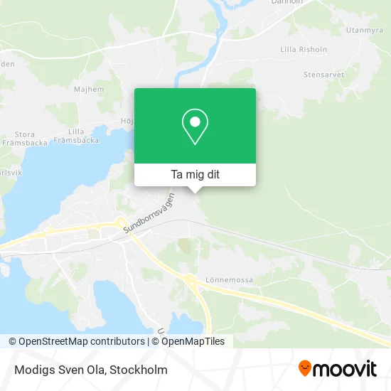 Modigs Sven Ola karta