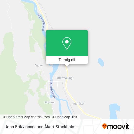 John-Erik Jonassons Åkeri karta
