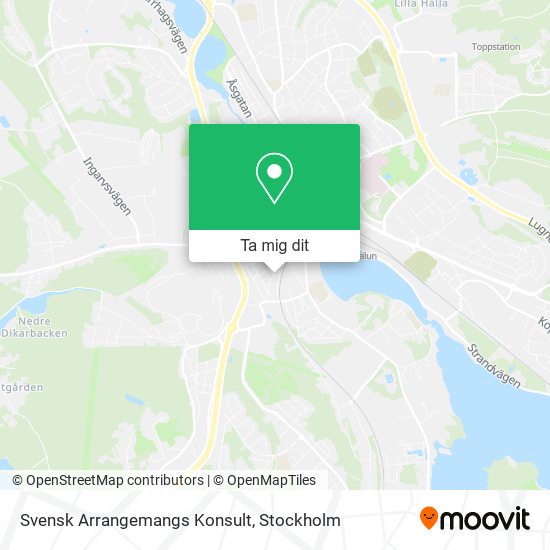 Svensk Arrangemangs Konsult karta