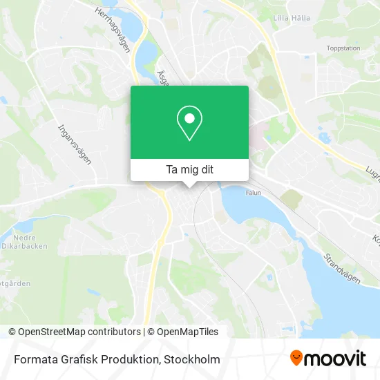 Formata Grafisk Produktion karta