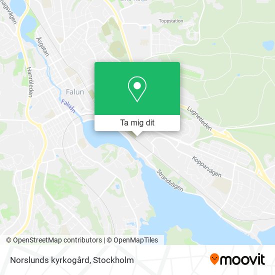 Norslunds kyrkogård karta