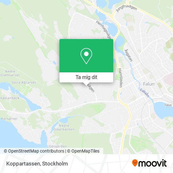 Koppartassen karta