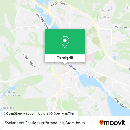 Svelanders Fastighetsförmedling karta