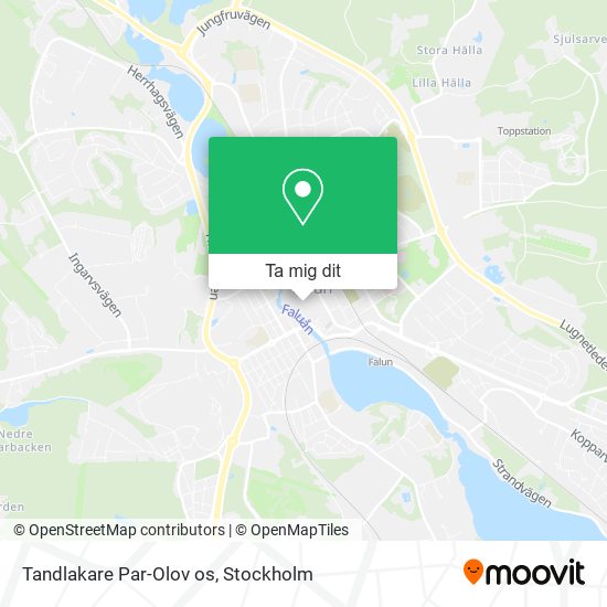 Tandlakare Par-Olov os karta
