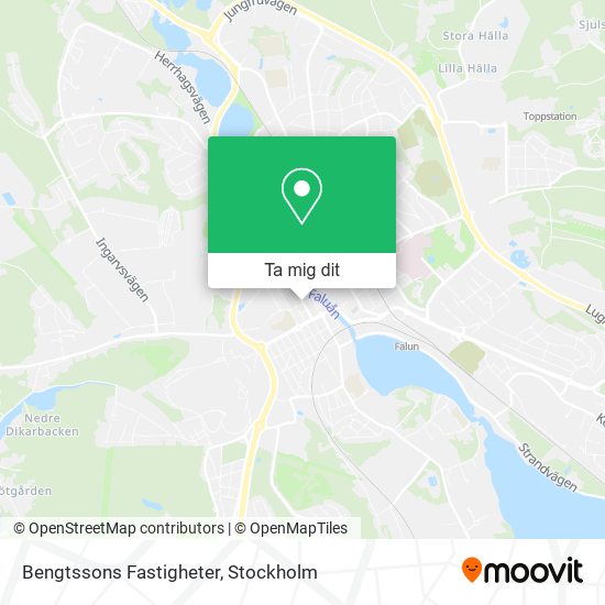 Bengtssons Fastigheter karta
