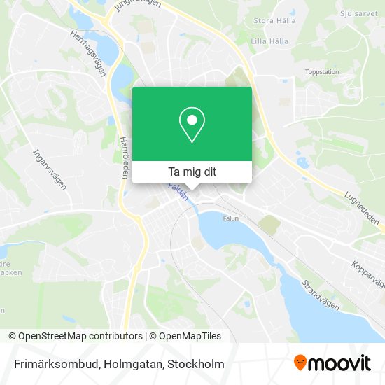 Frimärksombud, Holmgatan karta