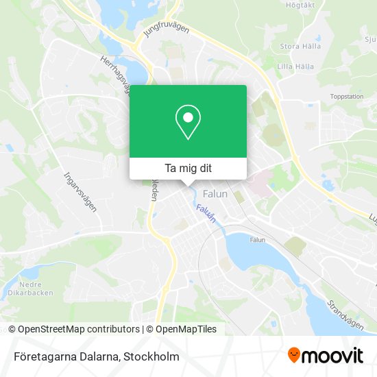 Företagarna Dalarna karta