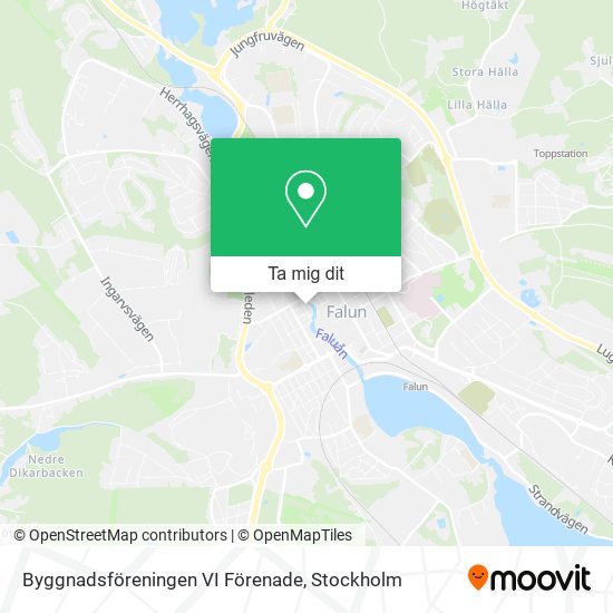 Byggnadsföreningen VI Förenade karta