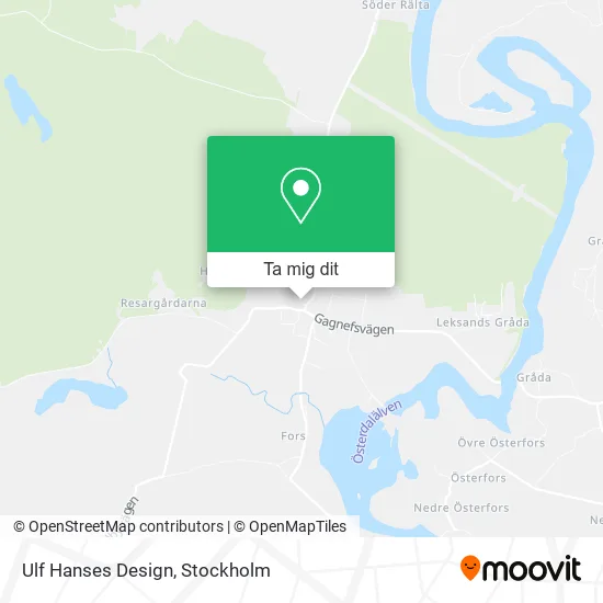 Ulf Hanses Design karta