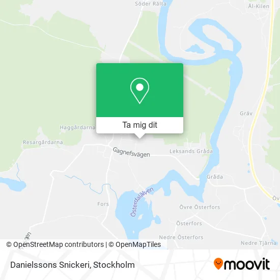 Danielssons Snickeri karta