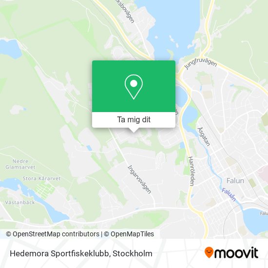 Hedemora Sportfiskeklubb karta