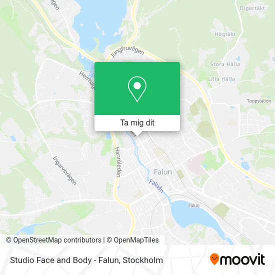 Studio Face and Body - Falun karta