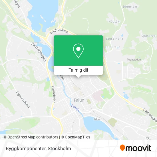 Byggkomponenter karta