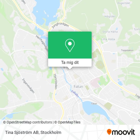 Tina Sjöström AB karta