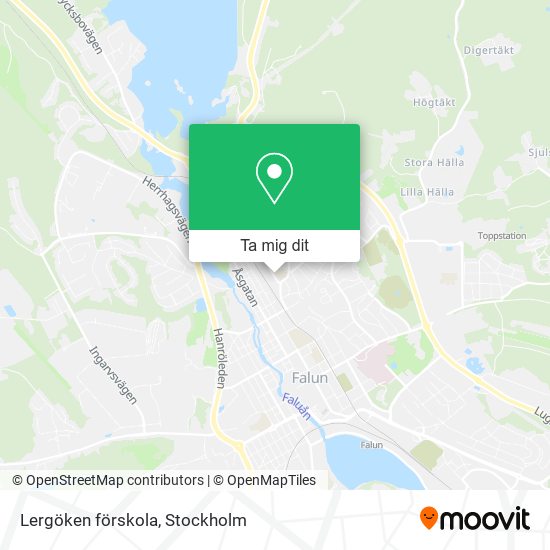 Lergöken förskola karta
