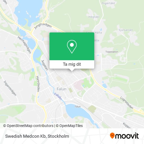 Swedish Medcon Kb karta