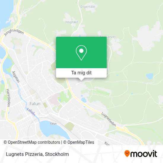 Lugnets Pizzeria karta