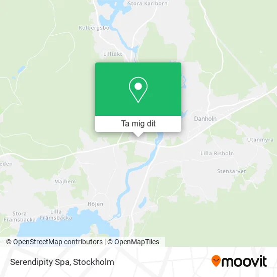 Serendipity Spa karta