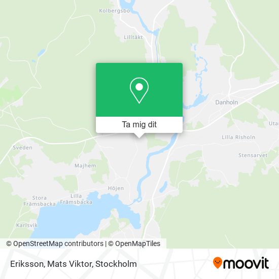 Eriksson, Mats Viktor karta