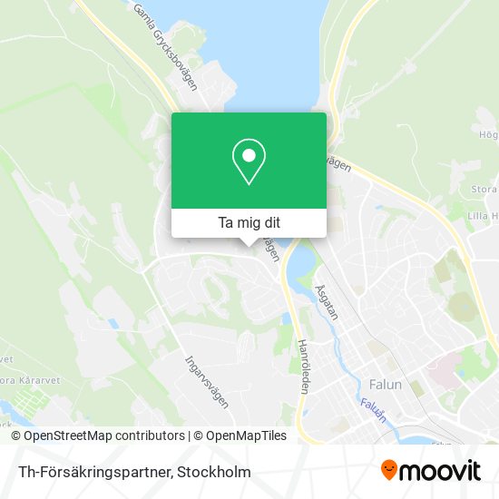 Th-Försäkringspartner karta