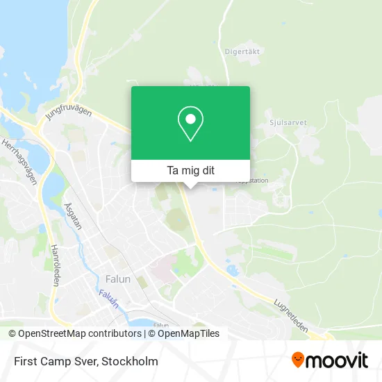 First Camp Sver karta