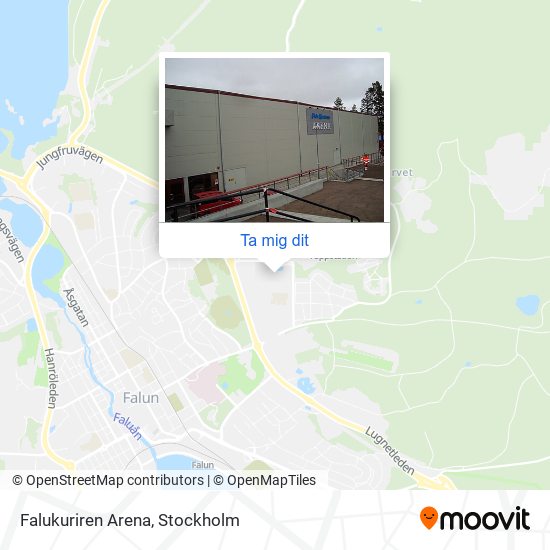 Falukuriren Arena karta