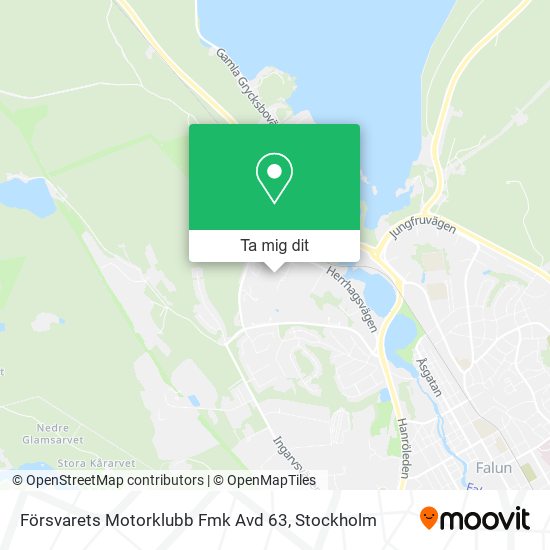 Försvarets Motorklubb Fmk Avd 63 karta