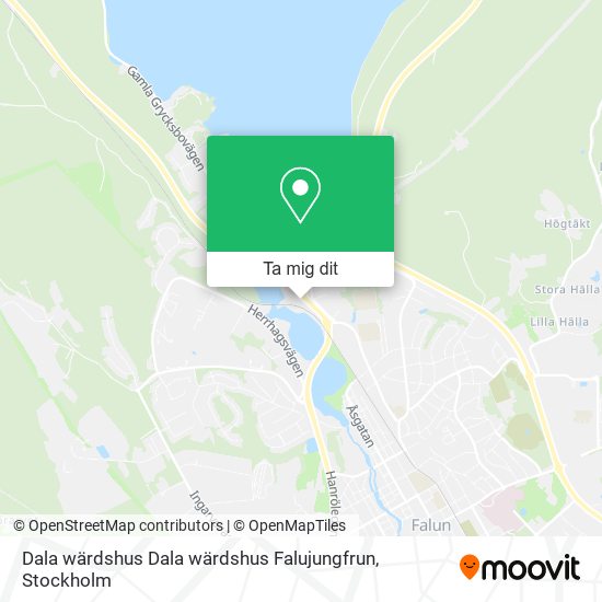 Dala wärdshus Dala wärdshus Falujungfrun karta