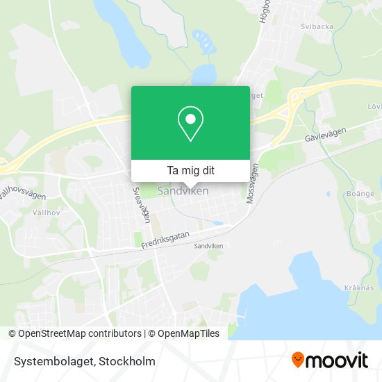 Systembolaget karta