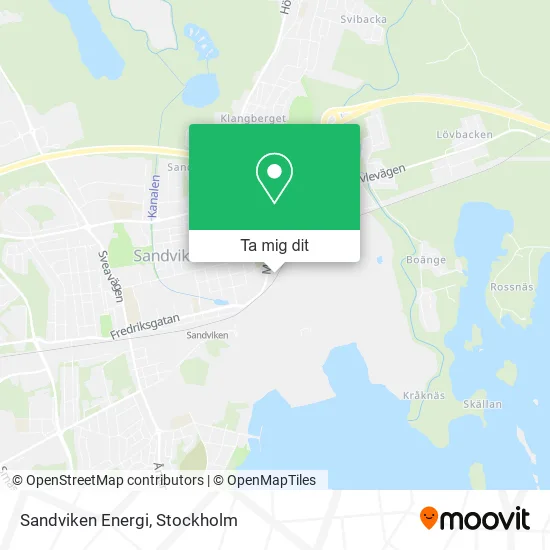 Sandviken Energi karta