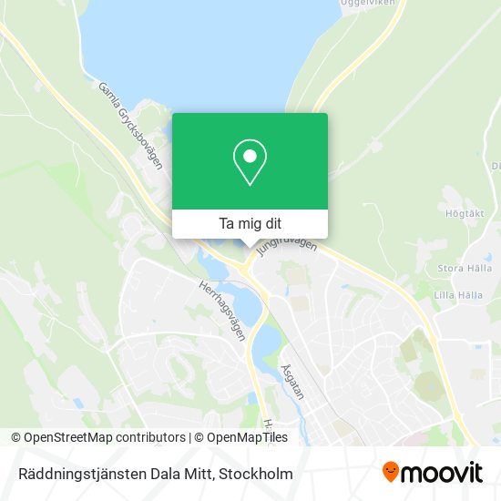 Räddningstjänsten Dala Mitt karta