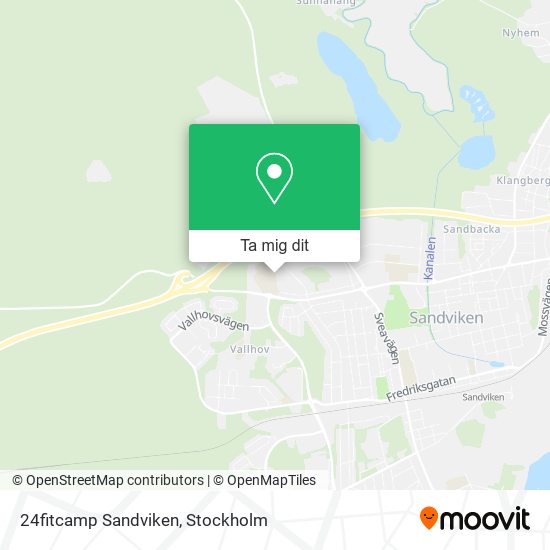 24fitcamp Sandviken karta