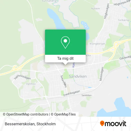 Bessemerskolan karta