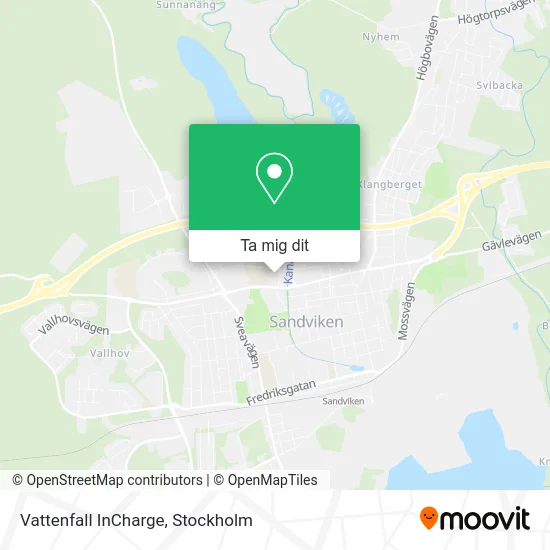 Vattenfall InCharge karta