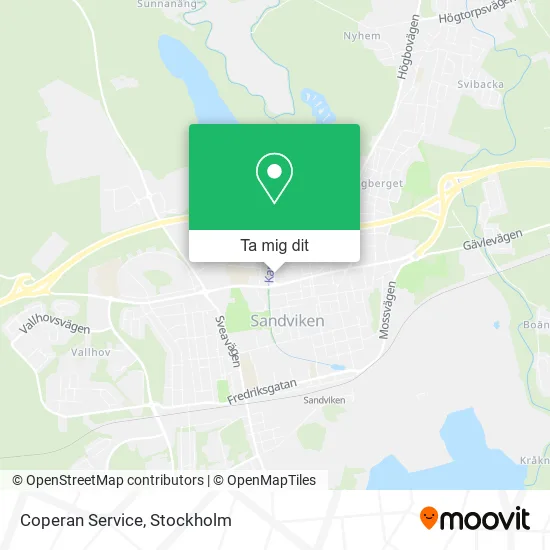 Coperan Service karta