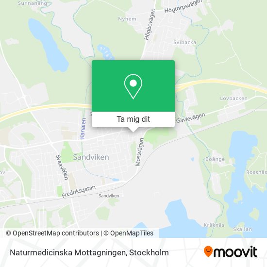 Naturmedicinska Mottagningen karta