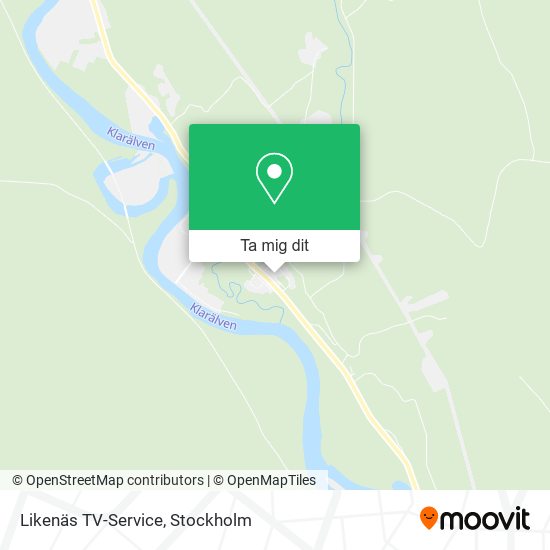 Likenäs TV-Service karta
