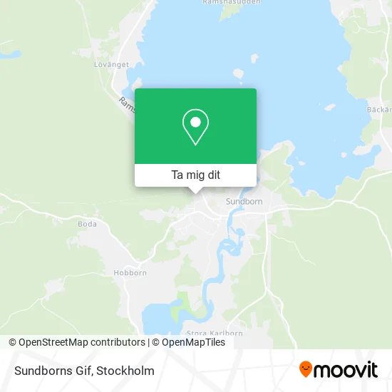 Sundborns Gif karta