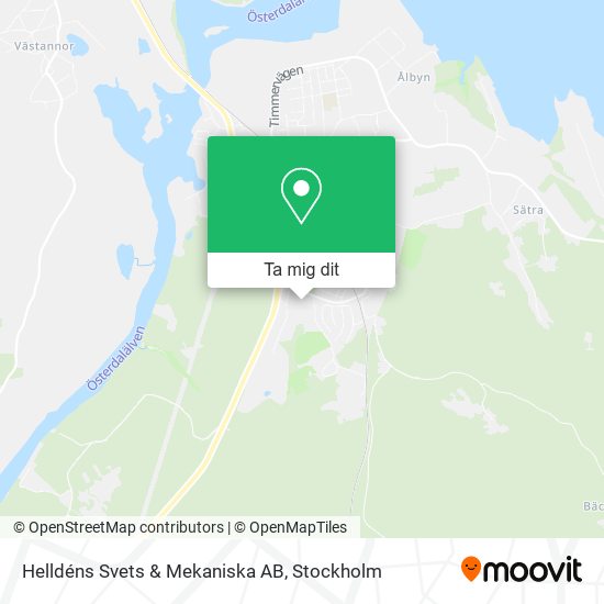 Helldéns Svets & Mekaniska AB karta