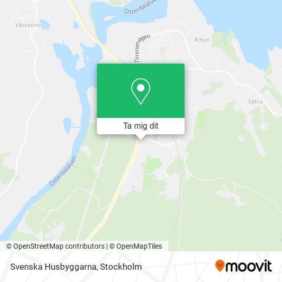 Svenska Husbyggarna karta
