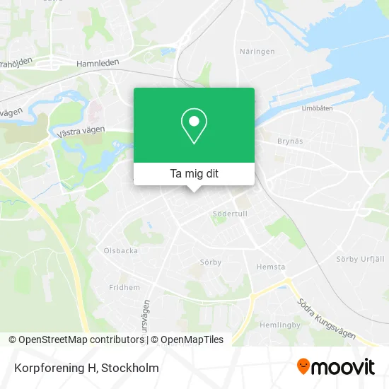 Korpforening H karta