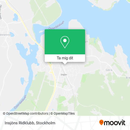 Insjöns Ridklubb karta