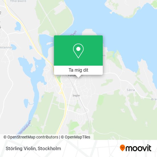 Störling Violin karta