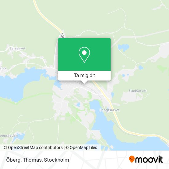 Öberg, Thomas karta